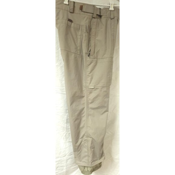 Burton Mens Large Gray Tactic Ski Snowboard Insulated Winter Snow Nylon Pants - Picture 11 of 16